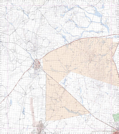 Getlost Map 6332 ROOPENASA Topographic Map V15 1:75,000