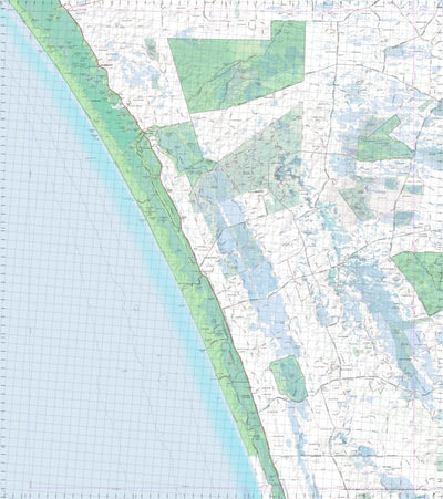 Getlost Map 6825 SANTOSA Topographic Map V15 1:75,000