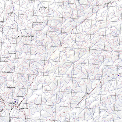 Getlost Map 6633 CARRIETONSA Topographic Map V15 1:75,000