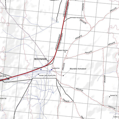 Getlost Map 6331 MIDDLEBACKSA Topographic Map V15 1:75,000