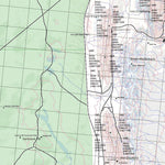Getlost Map 6331 MIDDLEBACKSA Topographic Map V15 1:75,000