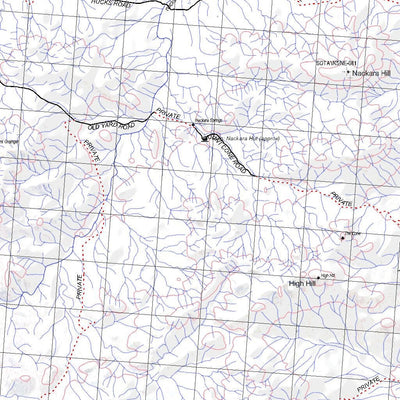 Getlost Map 6732 PARATOOSA Topographic Map V15 1:75,000