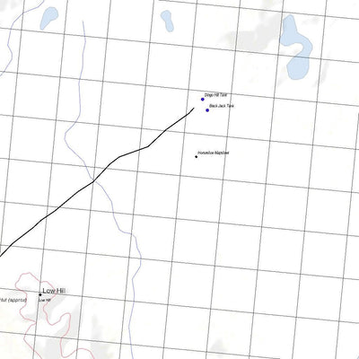 Getlost Map 6233 HORSESHOESA Topographic Map V15 1:75,000