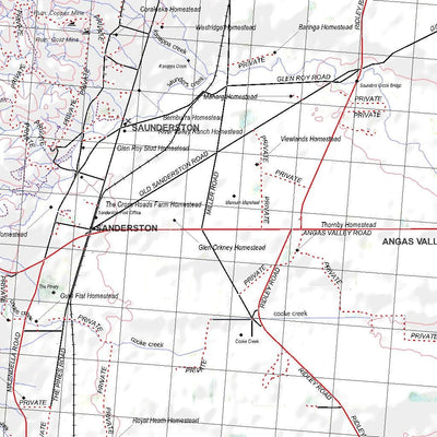 Getlost Map 6728 MANNUMSA Topographic Map V15 1:75,000