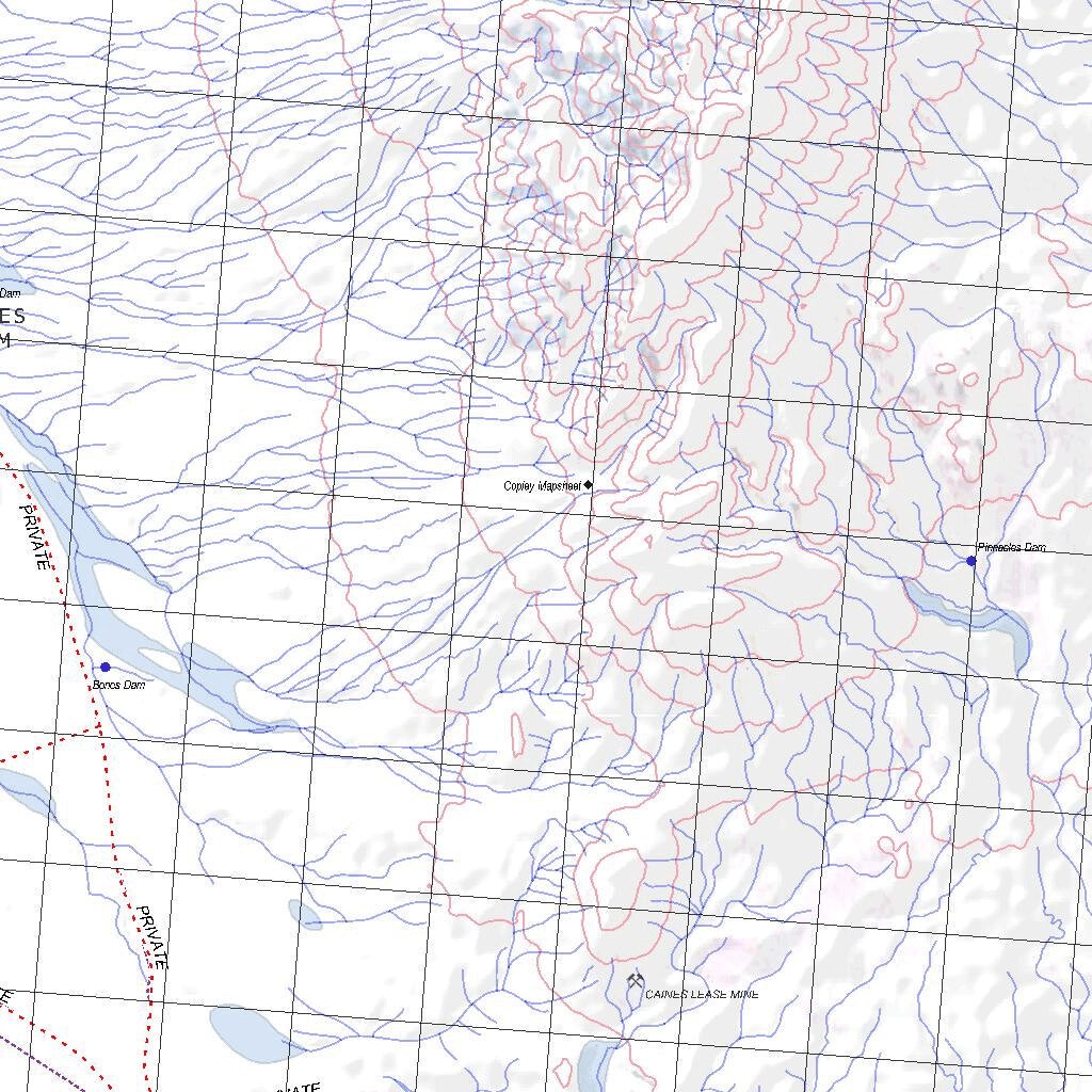 Getlost Map 6536 COPLEYSA Topographic Map V15 1:75,000 by Getlost Maps ...