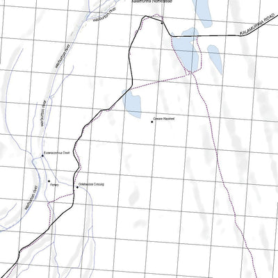 Getlost Map 6542 COWARIESA Topographic Map V15 1:75,000