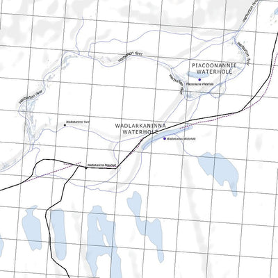Getlost Map 6542 COWARIESA Topographic Map V15 1:75,000
