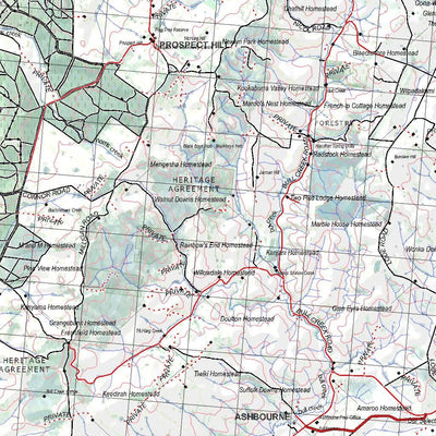 Getlost Map 6627 MILANGSA Topographic Map V15 1:75,000