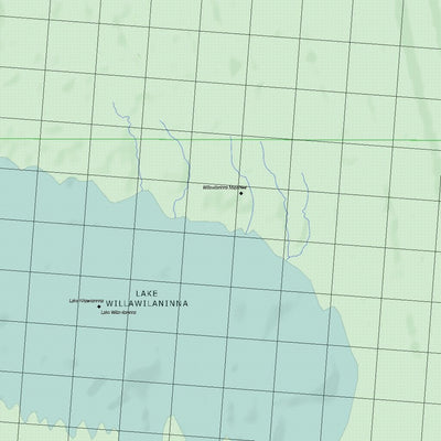 Getlost Map 6443 WILLAWILANINNASA Topographic Map V15 1:75,000