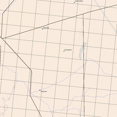Getlost Map 6037 EBASA Topographic Map V15 1:75,000