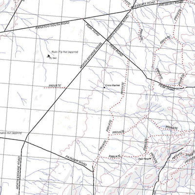 Getlost Map 6632 ORROROOSA Topographic Map V15 1:75,000