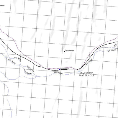 Getlost Map 6539 CLAYTONSA Topographic Map V15 1:75,000
