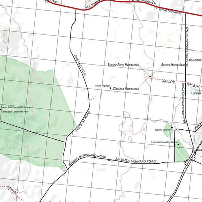 Getlost Map 6131 KIMBASA Topographic Map V15 1:75,000