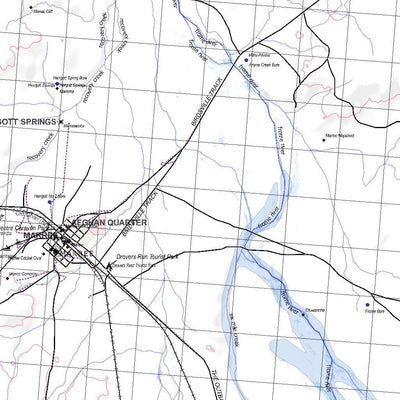 Getlost Map 6538 MARREESA Topographic Map V15 1:75,000