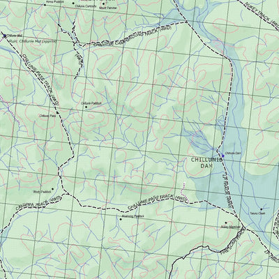 Getlost Map 6032 CACUPPASA Topographic Map V15 1:75,000