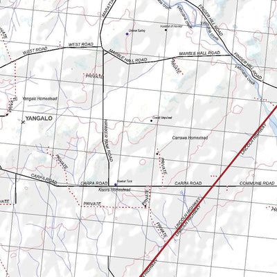 Getlost Map 6230 COWELLSA Topographic Map V15 1:75,000