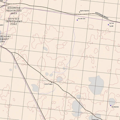 Getlost Map 5838 INGOMARSA Topographic Map V15 1:75,000