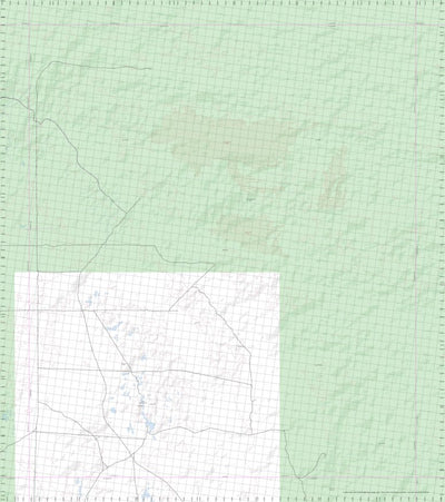 Getlost Map 5435 MIDGERIESA Topographic Map V15 1:75,000