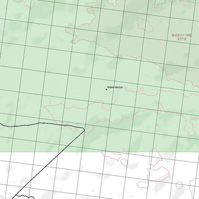 Getlost Map 5435 MIDGERIESA Topographic Map V15 1:75,000