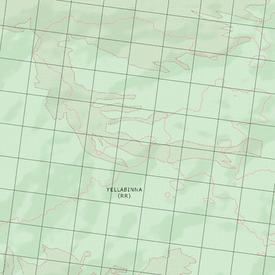 Getlost Map 5435 MIDGERIESA Topographic Map V15 1:75,000