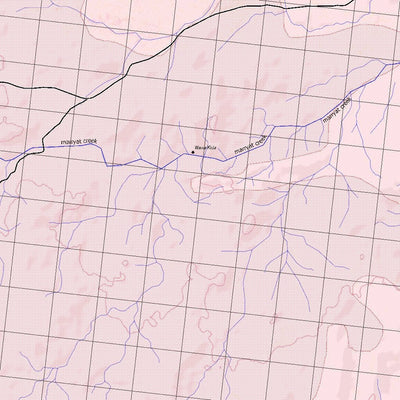 Getlost Map 5445 EATERINGINNASA Topographic Map V15 1:75,000