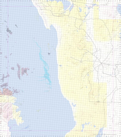 Getlost Map 6134 MAHANEWOSA Topographic Map V15 1:75,000