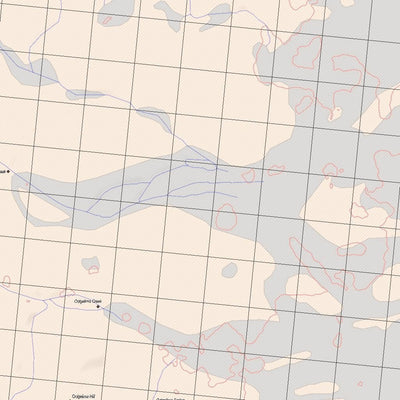 Getlost Map 5940 OOLGELIMASA Topographic Map V15 1:75,000