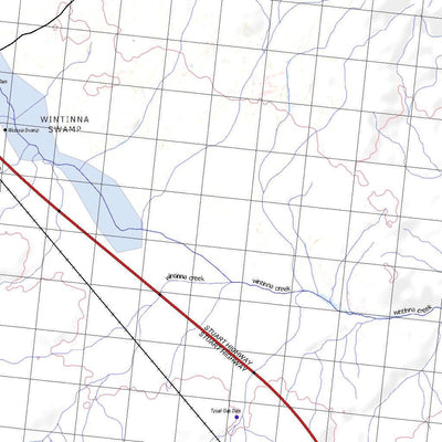 Getlost Map 5642 OULDBURRASA Topographic Map V15 1:75,000