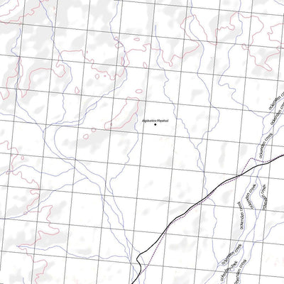 Getlost Map 6042 ALGEBUCKINASA Topographic Map V15 1:75,000