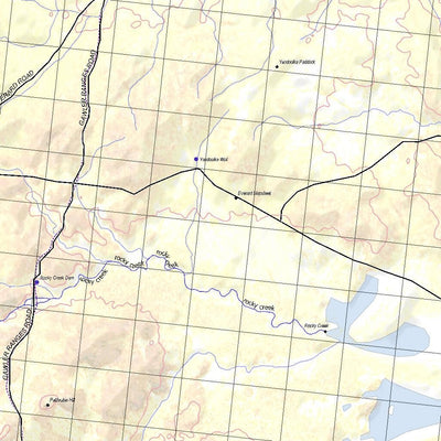 Getlost Map 5934 EVERARDSA Topographic Map V15 1:75,000