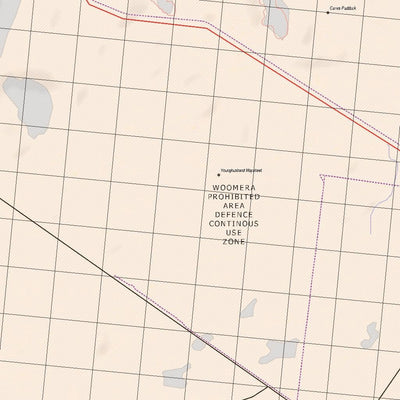 Getlost Map 6136 YOUNGHUSBANDSA Topographic Map V15 1:75,000