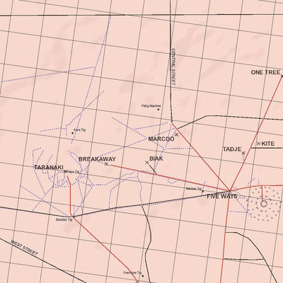 Getlost Map 5238 PALINGSA Topographic Map V15 1:75,000