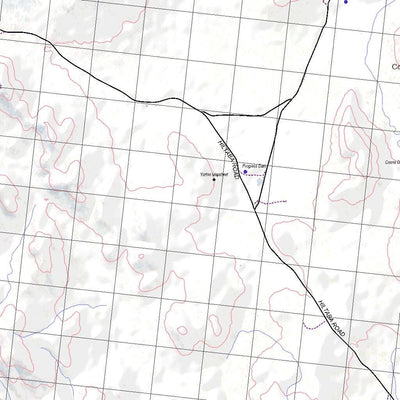 Getlost Map 5933 YARTOOSA Topographic Map V15 1:75,000
