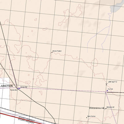 Getlost Map 6135 LAKE HARTSA Topographic Map V15 1:75,000