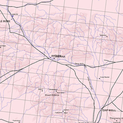 Getlost Map 5443 ETITINNASA Topographic Map V15 1:75,000