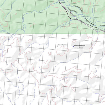 Getlost Map 6044 YANGALEESA Topographic Map V15 1:75,000