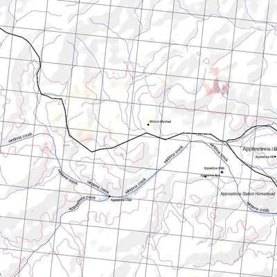 Getlost Map 5742 WINTINNASA Topographic Map V15 1:75,000