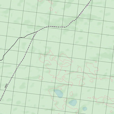 Getlost Map 5634 KALANBISA Topographic Map V15 1:75,000