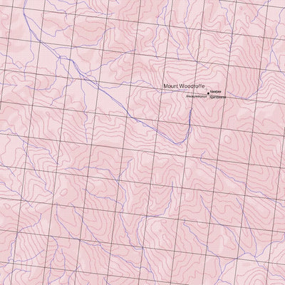 Getlost Map 5245 WOODROFFESA Topographic Map V15 1:75,000