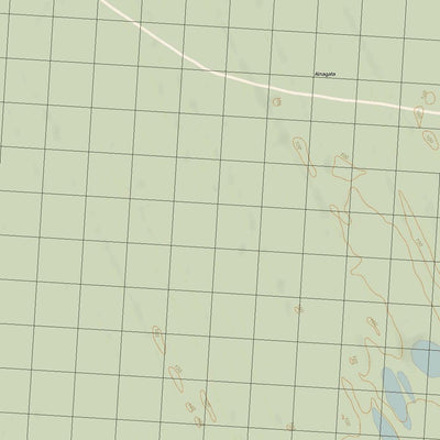 Getlost Map 6550 MIRRICA BORE Qld Topographic Map V15 1:75,000