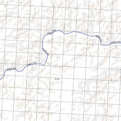 Getlost Map 6559 NORFOLK Qld Topographic Map V15 1:75,000