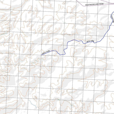 Getlost Map 6563 WESTMORELAND Qld Topographic Map V15 1:75,000