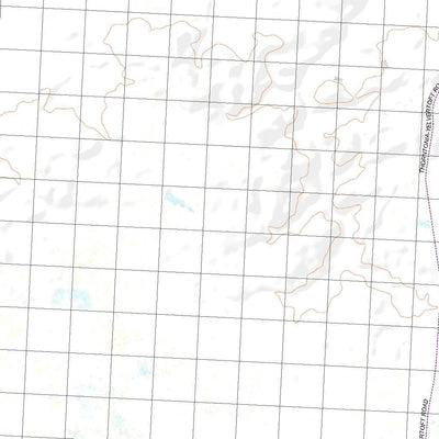 Getlost Map 6658 UNDILLA Qld Topographic Map V15 1:75,000