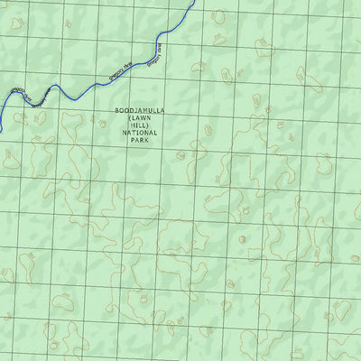 Getlost Map 6659 RIVERSLEIGH Qld Topographic Map V15 1:75,000