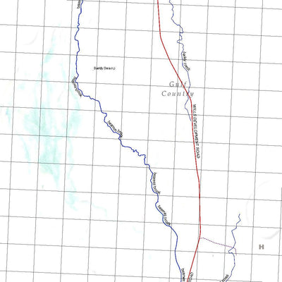 Getlost Map 6761 PUNJAUB Qld Topographic Map V15 1:75,000