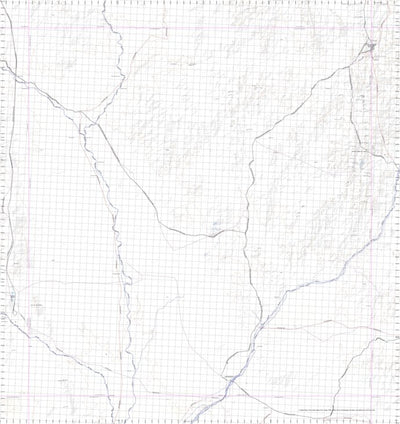 Getlost Map 6954 MOUNT MERLIN Qld Topographic Map V15 1:75,000