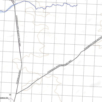 Getlost Map 6950 COORABULKA Qld Topographic Map V15 1:75,000