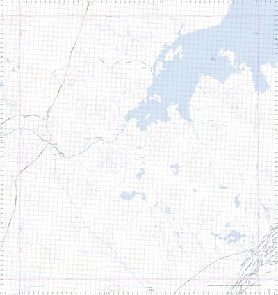 Getlost Map 6847 BILPAMOREA Qld Topographic Map V15 1:75,000