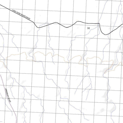 Getlost Map 7143 LAKE PURE Qld Topographic Map V15 1:75,000