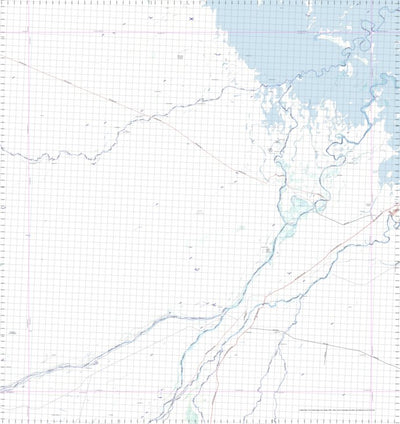 Getlost Map 6762 ESCOTT Qld Topographic Map V15 1:75,000